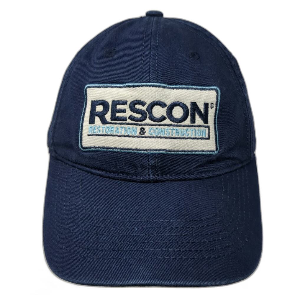 Outfitters Baseball Cap Blue One Size Rescon Restoration Construction Hat